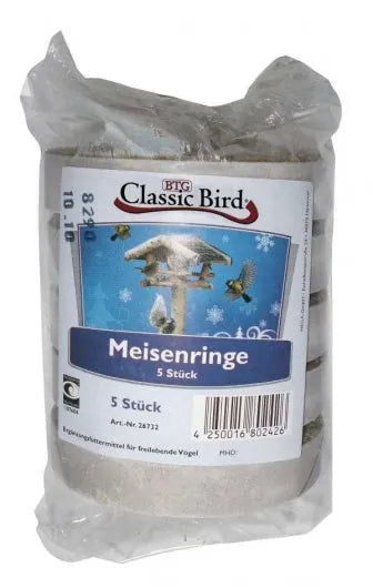 Classic Bird Meisenringe - 20x5 Stück für Vögel