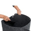 Trixie Katzenbett Harvey aus Filz und Plüsch - ø 33 x 27 cm – herausnehmbarer Bezug