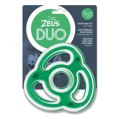 Zeus Duo Ninja-Stern mit Minzduft – robustes Hundespielzeug