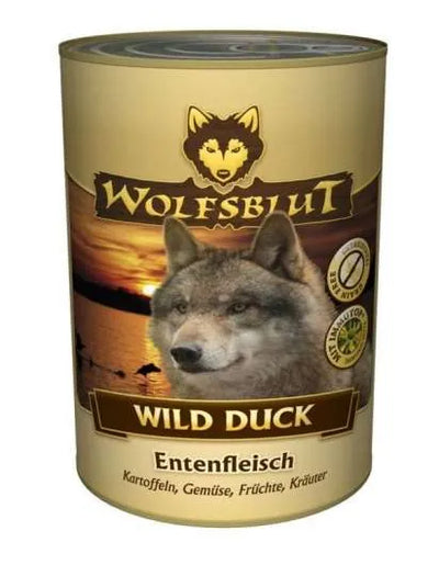 Wolfsblut Dose Wild Duck Hundefutter mit 66% Entenfleisch