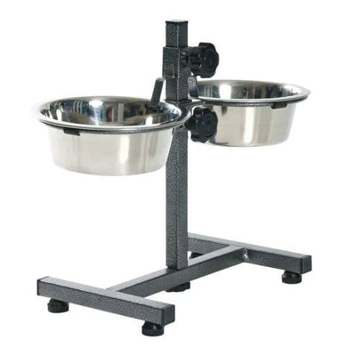 Trixie Hundebar mit Edelstahlnäpfen