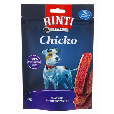 Rinti Chicko 60g – artgerechte Snacks aus 100% Schinkenfleisch