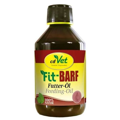 cdVet Fit-BARF Futter-Öl für Hunde – Hochwertige Pflanzenöle für Vitalität