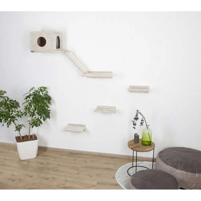 Kerbl Kletterwand Montblanc 6-teilig – für Katzen