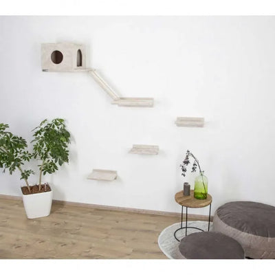 Kerbl Kletterwand Montblanc 6-teilig – für Katzen