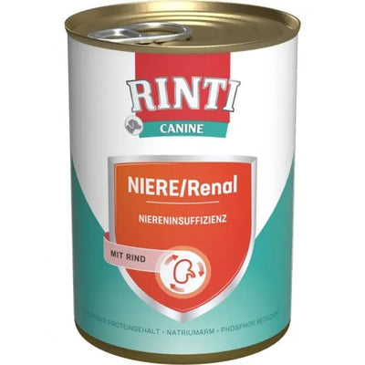 Rinti Dose Canine Niere/Renal Rind - Hundefutter