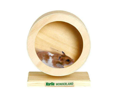 Karlie Holz-Laufrad BOGIE WHEEL – Geräuscharm für Nager