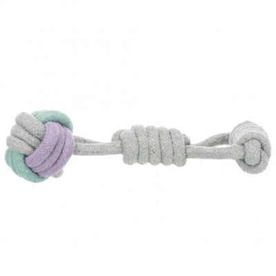Trixie Junior Spieltau mit eingeflochtenem Ball – ideal für Welpen und kleine Hunde