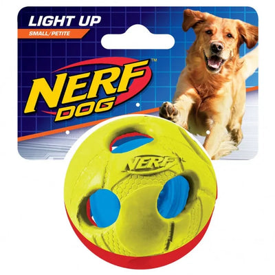 NERF Dog Iluma-Action LED-Ball für Hunde – Spielspaß bei Tag und Nacht