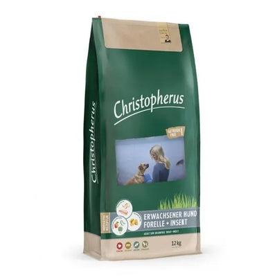 Christopherus Getreidefrei Forelle & Insekt - Hundefutter