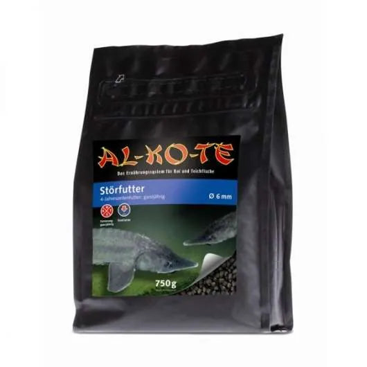 AL-KO-TE Fisch Futter Störfutter 6 mm – für alle Störarten