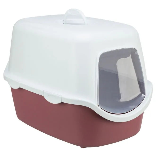 Trixie Katzentoilette Vico – mit Haube für einfache Reinigung