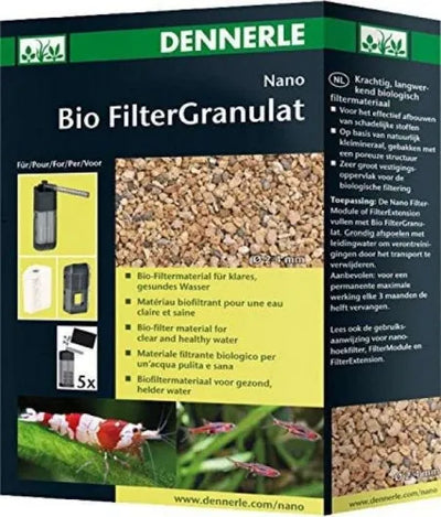 Dennerle Nano BioFilterGranulat, 300ml – Biologisches Filtermaterial für Aquarien
