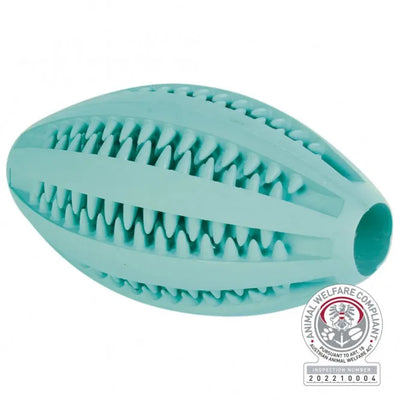 Trixie Denta Fun Rugbyball mit Minzgeschmack – für Zahnpflege