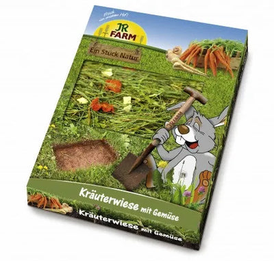 JR Farm Kräuterwiese mit Gemüse 750g - für Nager und Schildkröten