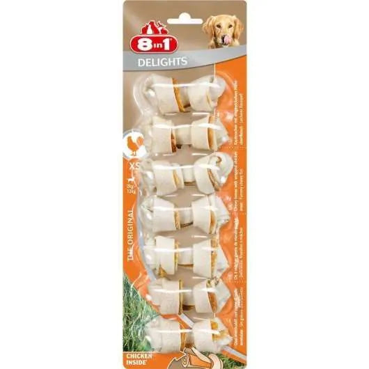8in1 Delights Kauknochen – Kausnack für Hunde