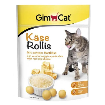 GimCat Käse-Rollis für Katzen – köstliche Snacks ohne Zuckerzusatz