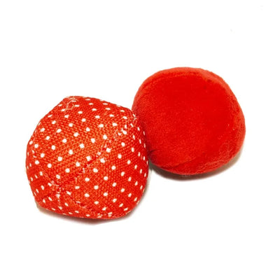 Duvoplus Cat Toy Retro Bälle – mit Katzenminze, regt Bewegung an