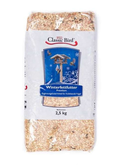 Classic Bird Fettfutter für Vögel – energiereiches Müsli für kalte Wintertage