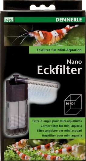 Dennerle Ersatzkartusche für Nano-Eckfilter (3er Pack) – Filterpatronen für Nano-Filter