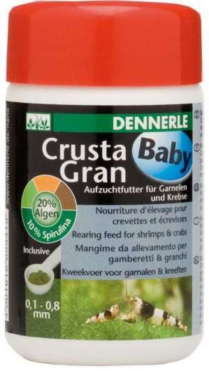 Dennerle CrustaGran Baby – Spezialfutter für Garnelen