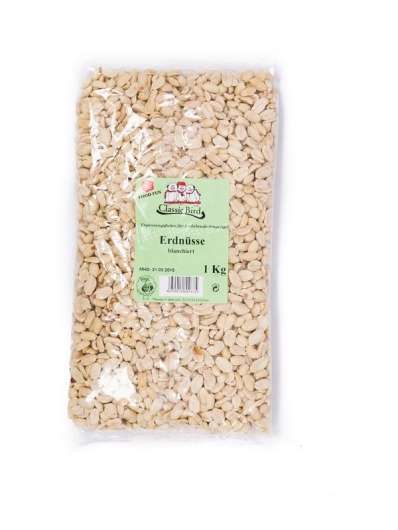 Classic Bird Erdnußkerne, blanchiert – energiereiches Zusatzfutter