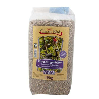 Classic Bird Gartenvogelfutter für heimische Vögel – schalenlos, 1 kg