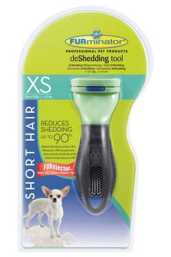 Furminator deShedding Tool für kurzhaarige Schoßhunde – Reduziert Haaren um bis zu 90 %