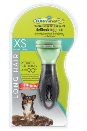 Furminator deShedding Tool für langhaarige Schoßhunde – Reduziert Haaren um bis zu 90 %
